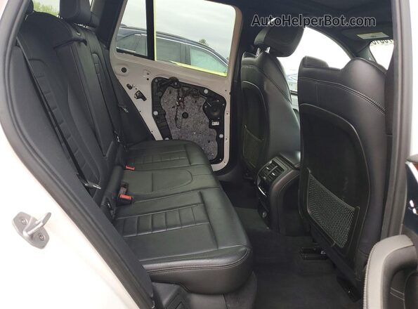 5UXTR9C50JLD70879 2018 BMW X3 White Rear interior view