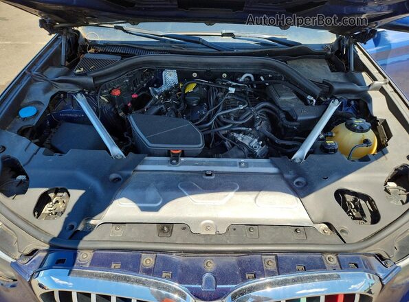 5UXTR9C50KLD94147 2019 BMW X3 Blue Vista del compartimento del motor