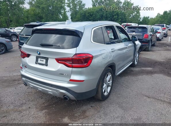 5UXTR9C50KLD96030 2019 BMW X3 Silver Trasero derecho