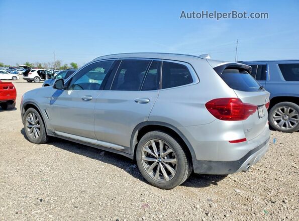 5UXTR9C50KLD98117 2019 BMW X3 Silver უკანა მარცხენა