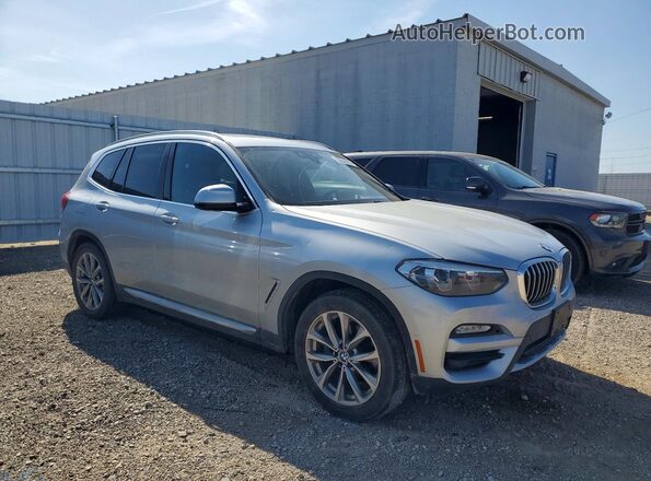5UXTR9C50KLD98117 2019 BMW X3 Silver წინა მარჯვენა