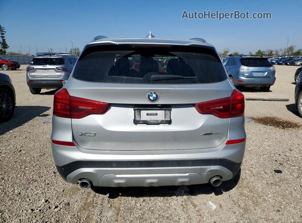 5UXTR9C50KLD98117 2019 BMW X3 Silver უკანა ხედი