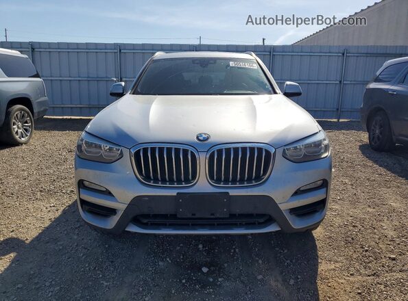 5UXTR9C50KLD98117 2019 BMW X3 Silver წინა ხედი