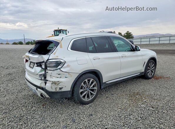 5UXTR9C50KLE14784 2019 BMW X3 White Tył prawy