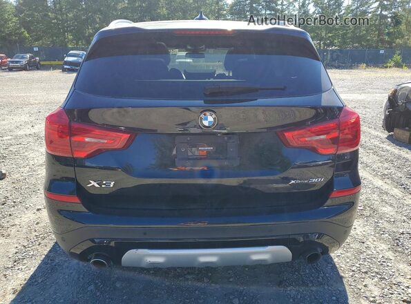 5UXTR9C50KLP85246 2019 BMW X3 Black Vista trasera