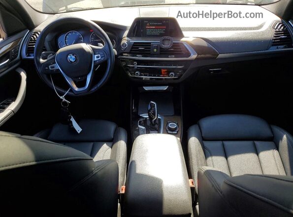 5UXTR9C50KLP85246 2019 BMW X3 Black Vista del salpicadero