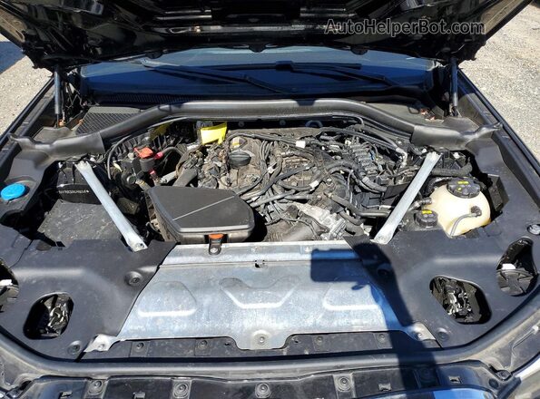 5UXTR9C50KLP85246 2019 BMW X3 Black Vista del compartimento del motor