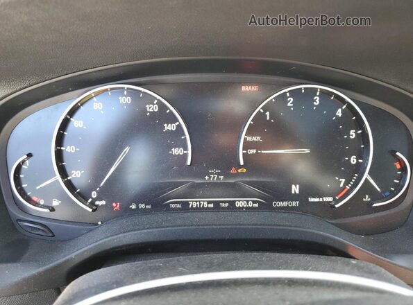 5UXTR9C50KLP85246 2019 BMW X3 Black 