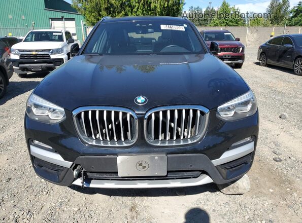 5UXTR9C50KLP85246 2019 BMW X3 Black 