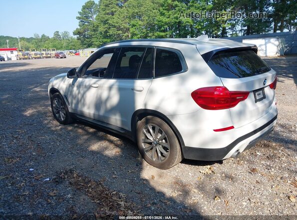5UXTR9C51JLC69415 2018 BMW X3 White Հետևի ձախ