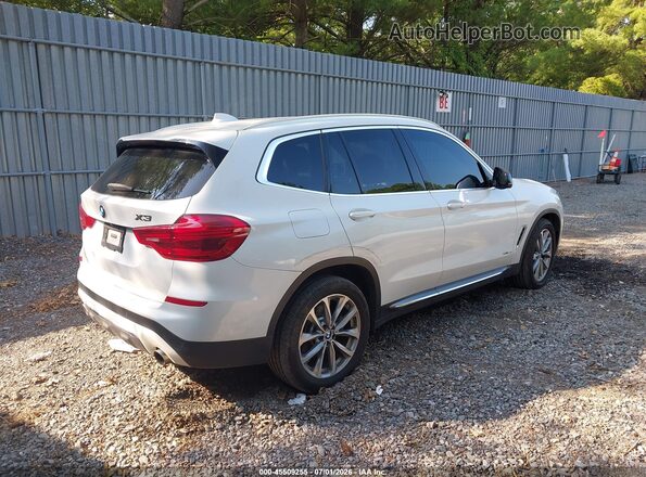 5UXTR9C51JLC69415 2018 BMW X3 White Հետևի աջ