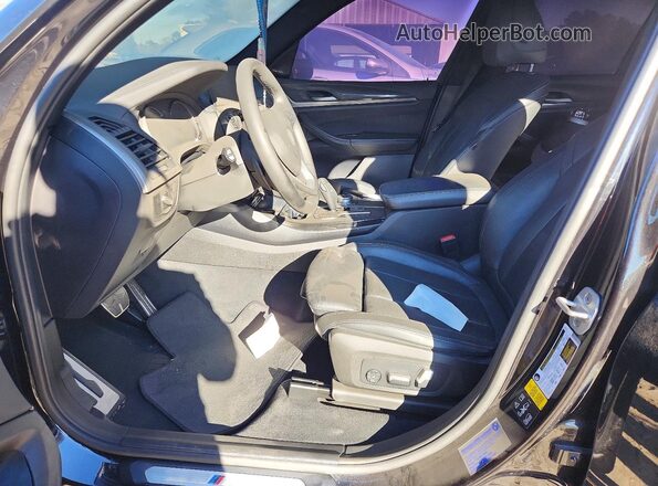 5UXTR9C51JLC75764 2018 BMW X3 Black Вид салону спереду