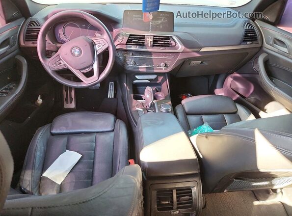 5UXTR9C51JLC75764 2018 BMW X3 Black Вид панелі приладів