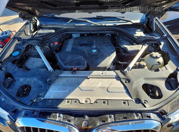 5UXTR9C51JLC75764 2018 BMW X3 Black Вид задньої частини салону