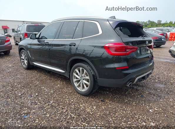 5UXTR9C51JLC80401 2018 BMW X3 Black Tył lewy