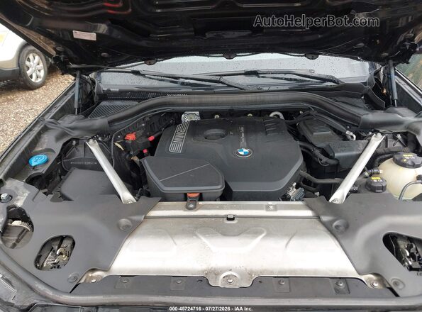 5UXTR9C51JLC80401 2018 BMW X3 Black Widok z tyłu