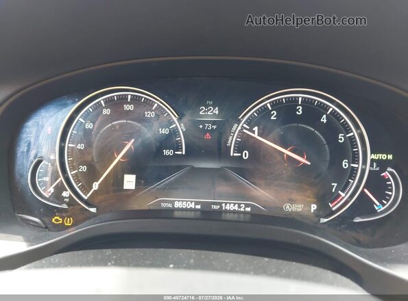 5UXTR9C51JLC80401 2018 BMW X3 Black Widok tylnych siedzeń