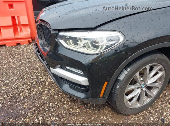5UXTR9C51JLC80401 2018 BMW X3 Black 
