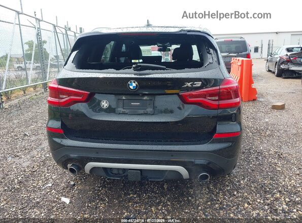 5UXTR9C51JLC80401 2018 BMW X3 Black 