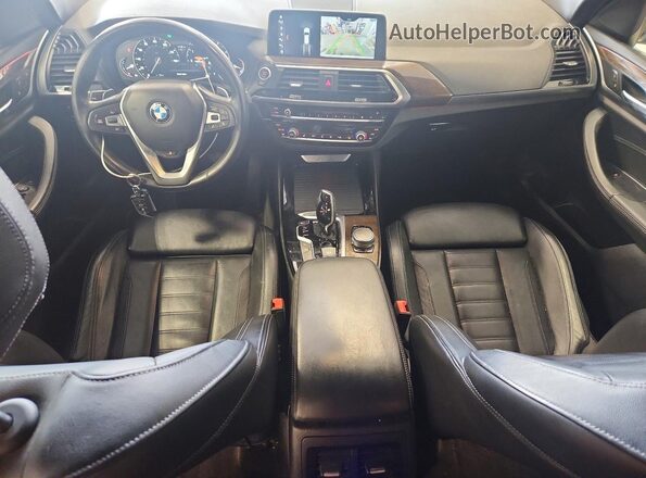 5UXTR9C51JLD66419 2018 BMW X3 White Vista del salpicadero