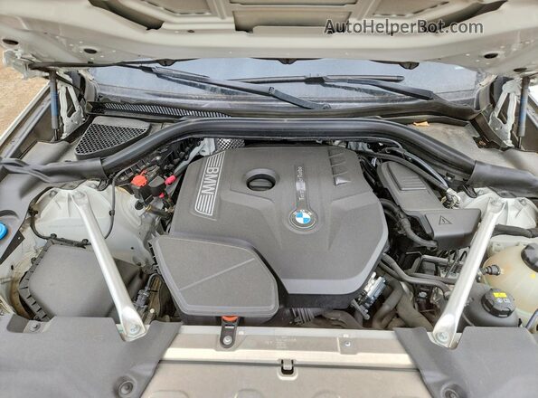 5UXTR9C51JLD69269 2018 BMW X3 White Engine compartment view