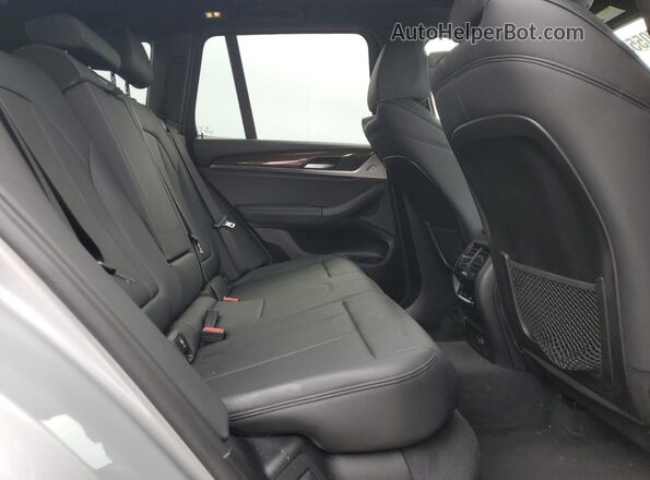 5UXTR9C51KLP84719 2019 BMW X3 Silver Սալոնի հետևի տեսք