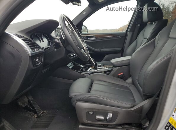 5UXTR9C51KLP84719 2019 BMW X3 Silver Սալոնի դիմացի տեսք