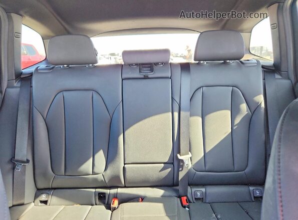 5UXTR9C51KLP91086 2019 BMW X3 Charcoal Rear seats view