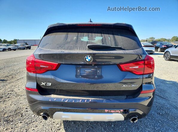 5UXTR9C51KLP91086 2019 BMW X3 Charcoal Rear view