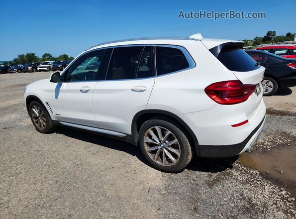 5UXTR9C52JLC72775 2018 BMW X3 White Задня ліва чверть