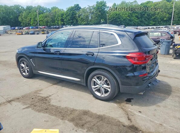 5UXTR9C52JLC73733 2018 BMW X3 Черный Задняя левая четверть