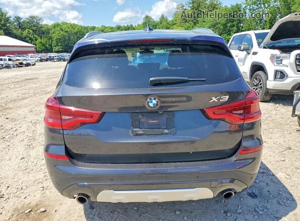 5UXTR9C52JLD57809 2018 BMW X3 Charcoal Widok z tyłu
