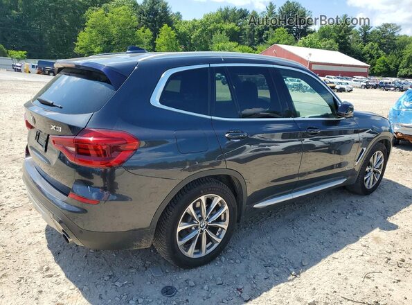 5UXTR9C52JLD57809 2018 BMW X3 Charcoal Tył prawy