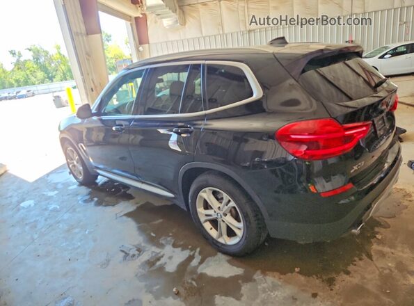 5UXTR9C52KLD90732 2019 BMW X3 Black Rear left
