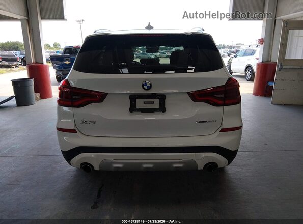 5UXTR9C52KLE12969 2019 BMW X3 White 