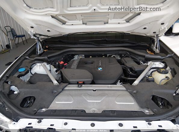 5UXTR9C52KLE12969 2019 BMW X3 White Widok z tyłu