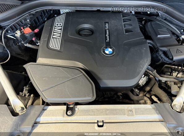5UXTR9C52KLR09467 2019 BMW X3 Black Հետևի տեսք