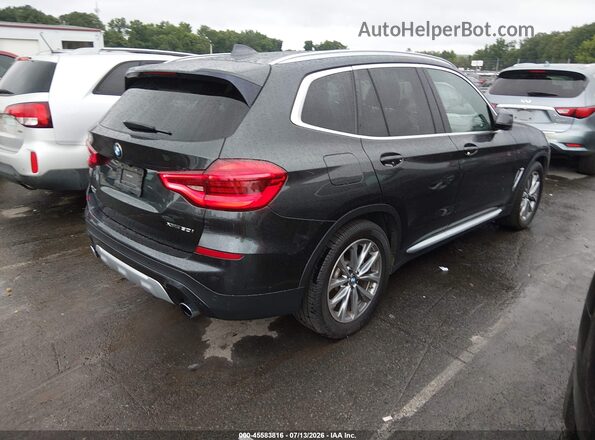 5UXTR9C53JLD73761 2018 BMW X3 Black Задня права чверть