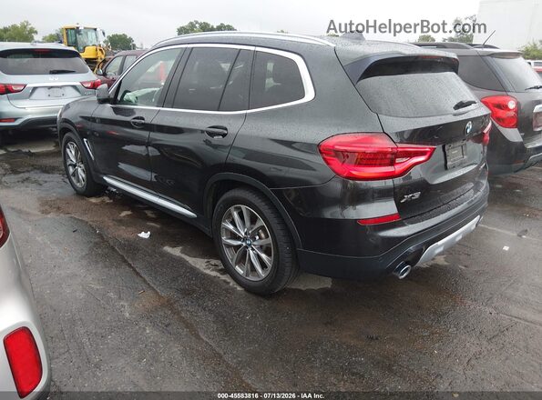 5UXTR9C53JLD73761 2018 BMW X3 Black Задня ліва чверть