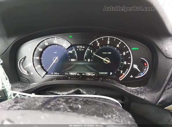 5UXTR9C53JLD73761 2018 BMW X3 Black Вид задніх сидінь