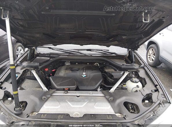 5UXTR9C53JLD73761 2018 BMW X3 Black Вид ззаду