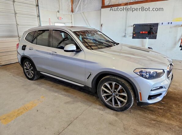 5UXTR9C53KLD99066 2019 BMW X3 Silver Delantero derecho