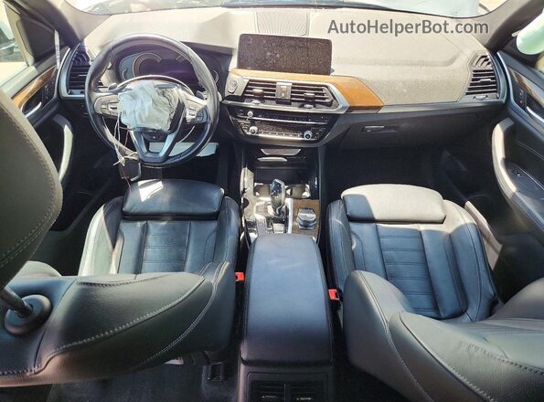 5UXTR9C53KLE13340 2019 BMW X3 Silver Vista del salpicadero