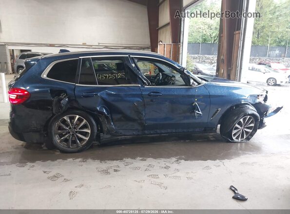 5UXTR9C53KLP94720 2019 BMW X3 Синий Вид спереди
