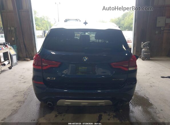 5UXTR9C53KLP94720 2019 BMW X3 Синий 