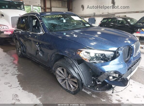 5UXTR9C53KLP94720 2019 BMW X3 Синий 