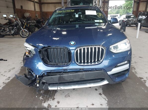 5UXTR9C53KLP94720 2019 BMW X3 Синий 