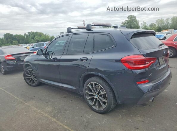 5UXTR9C53KLR06724 2019 BMW X3 Blue Tył lewy