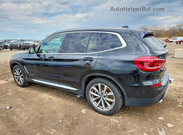 5UXTR9C54JLC69909 2018 BMW X3 Black Задня ліва чверть