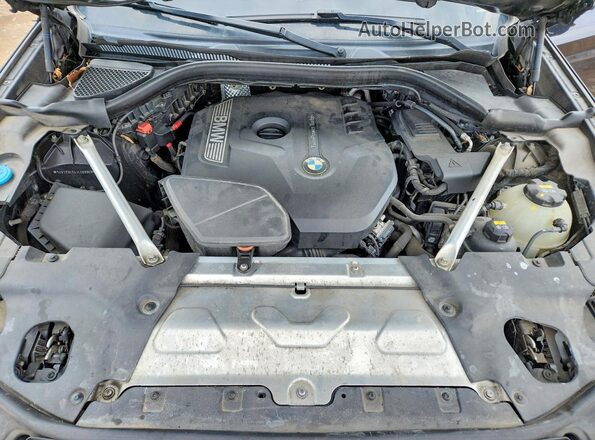 5UXTR9C54JLC69909 2018 BMW X3 Black Вид підкапотного простору